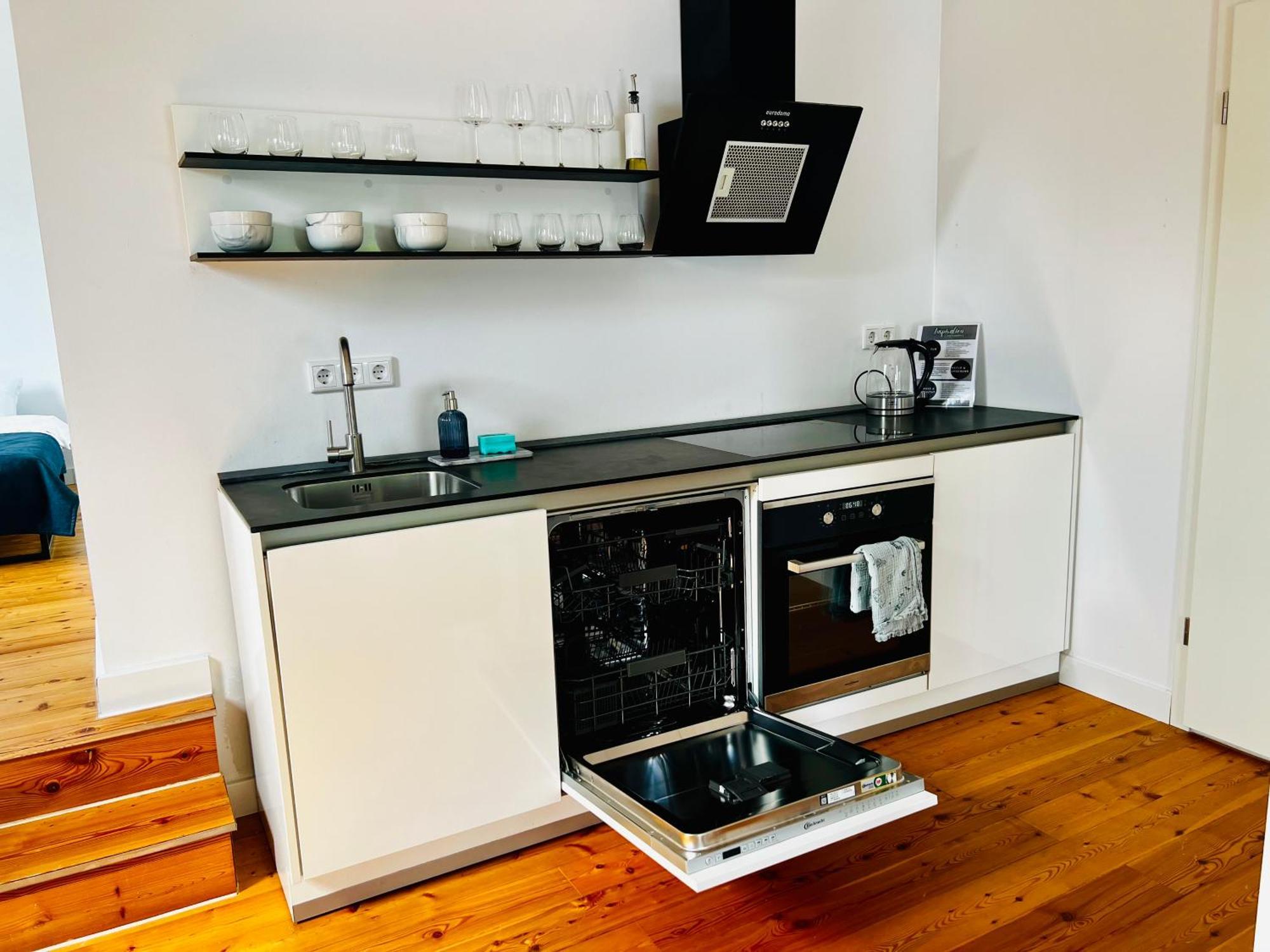 Stilvolle Studiowohnung Mit Sonnenterasse เรดา วีเดนบรุค ภายนอก รูปภาพ
